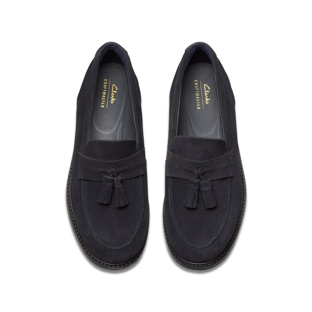 Clarks Men's Craft Arlo Step - Navy Suede