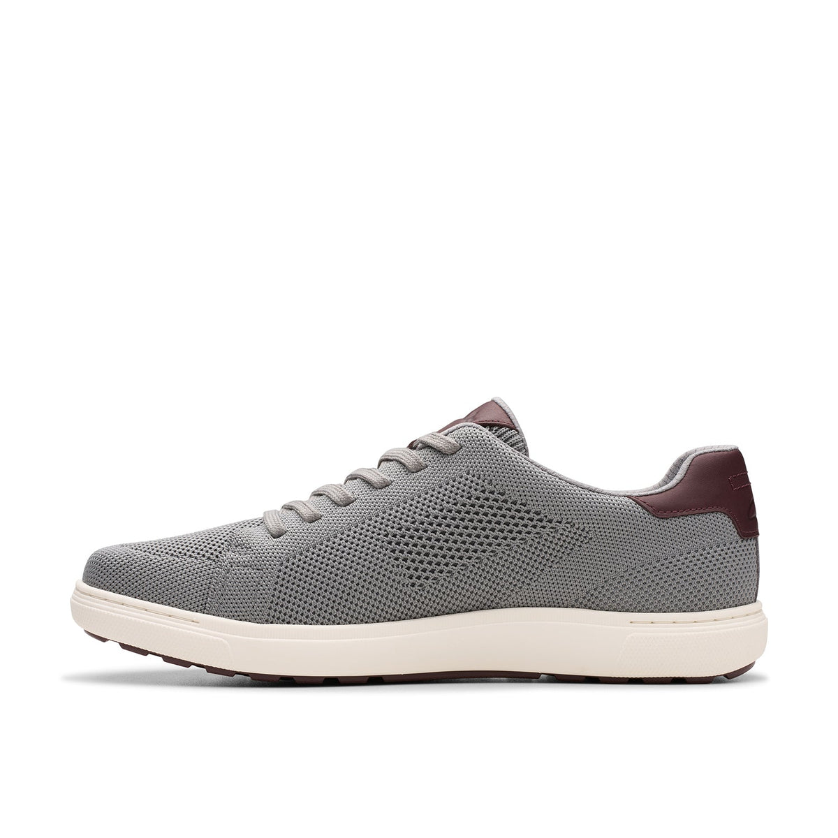 Clarks Men's Mapstone Lace - Grey Knit
