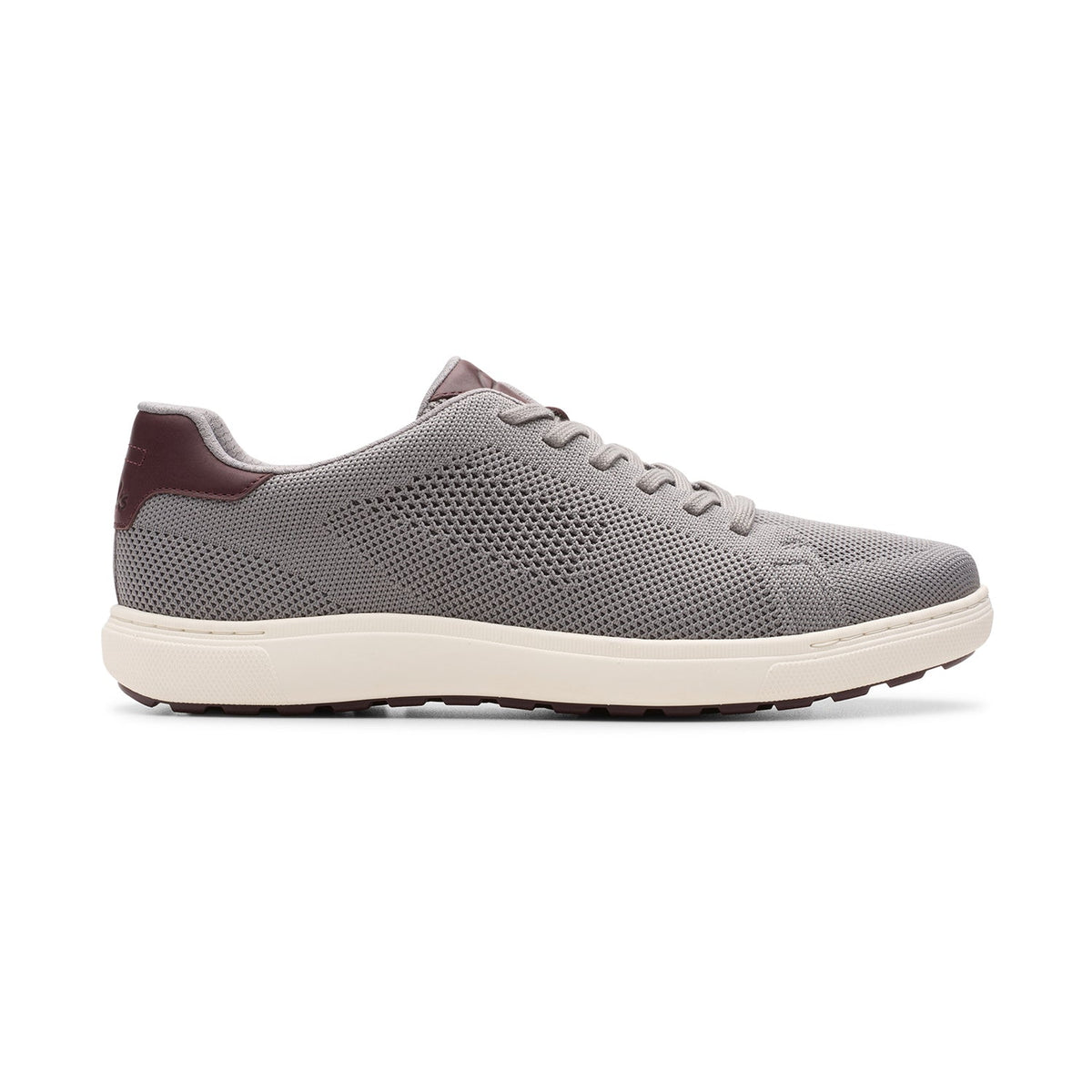 Clarks Men's Mapstone Lace - Grey Knit
