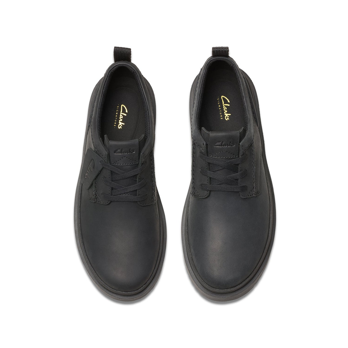 Polden Lace - Black Leather