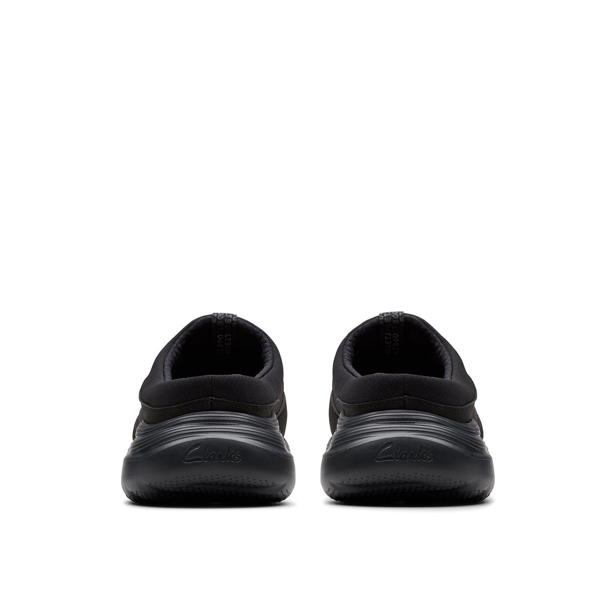 Clarks Men's LT 360 Mule - Black Nubuck