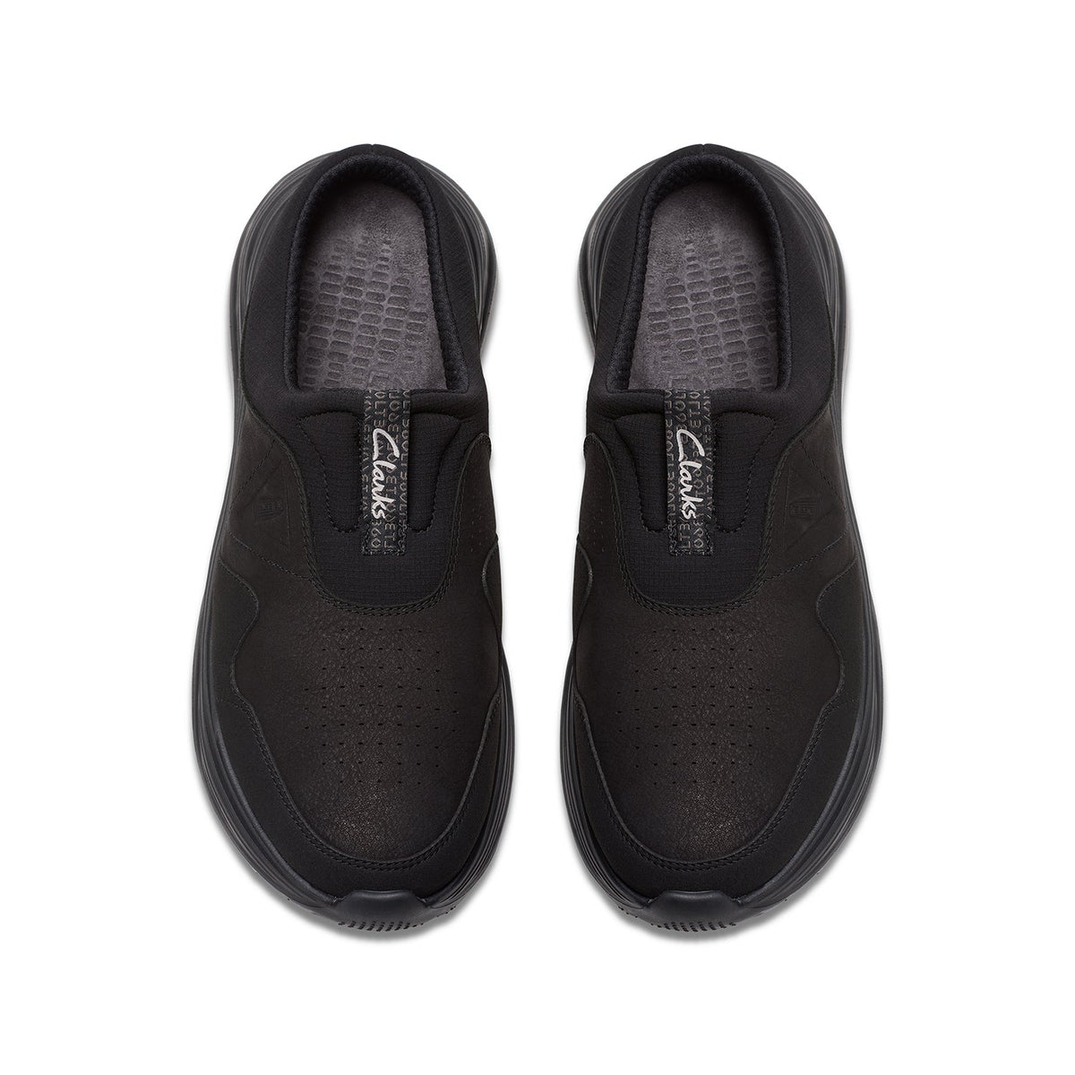 Clarks Men's LT 360 Mule - Black Nubuck
