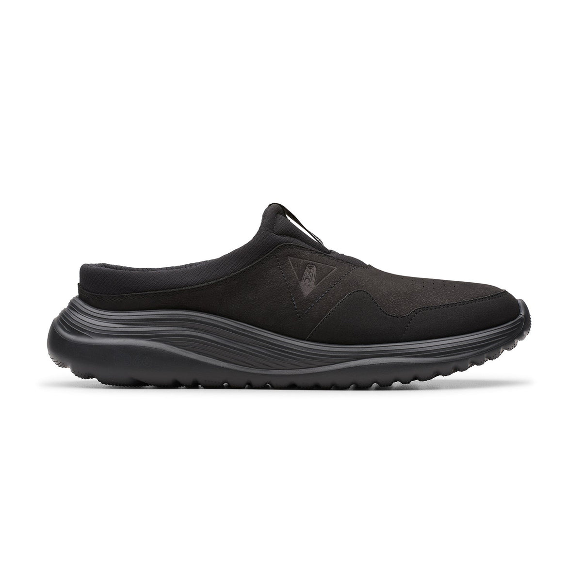 Clarks Men's LT 360 Mule - Black Nubuck