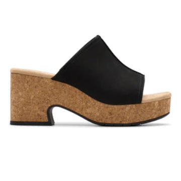 Clarks Nerisa Vine Black Nubuck