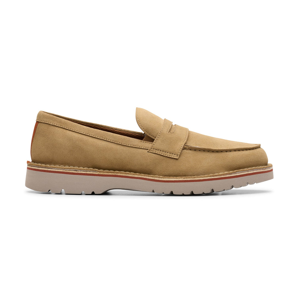 Clarks Men's Eastridge Step - Light Tan Suede