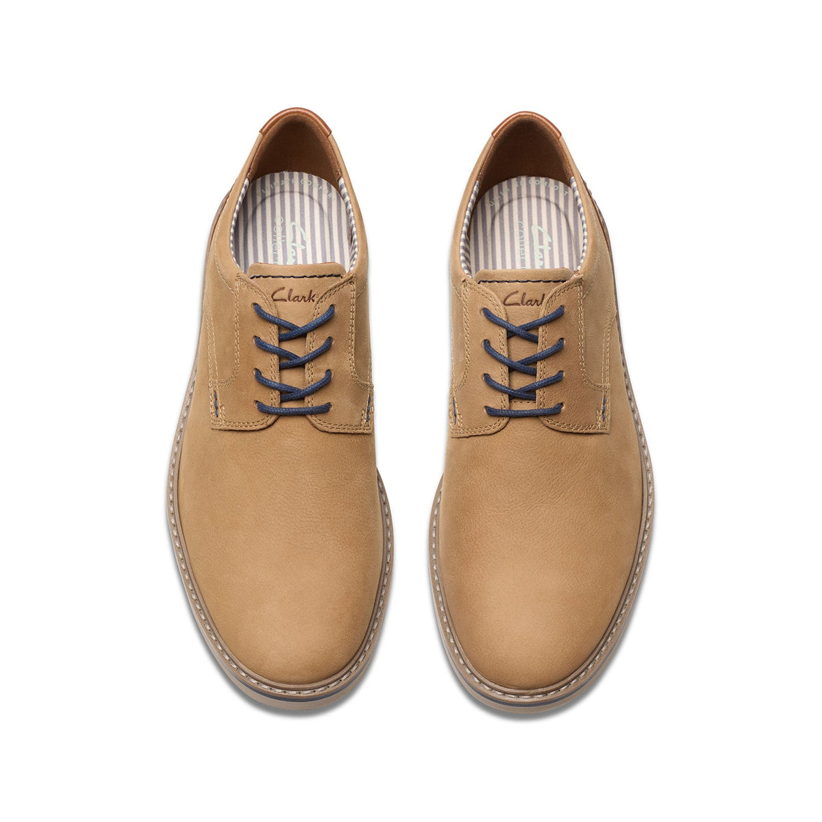 Clarks Men's Radcliff Low - Light Tan Combination