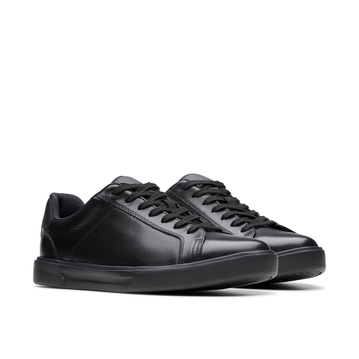 Clarks Romsey Lace Men's Shoes - Black Leather