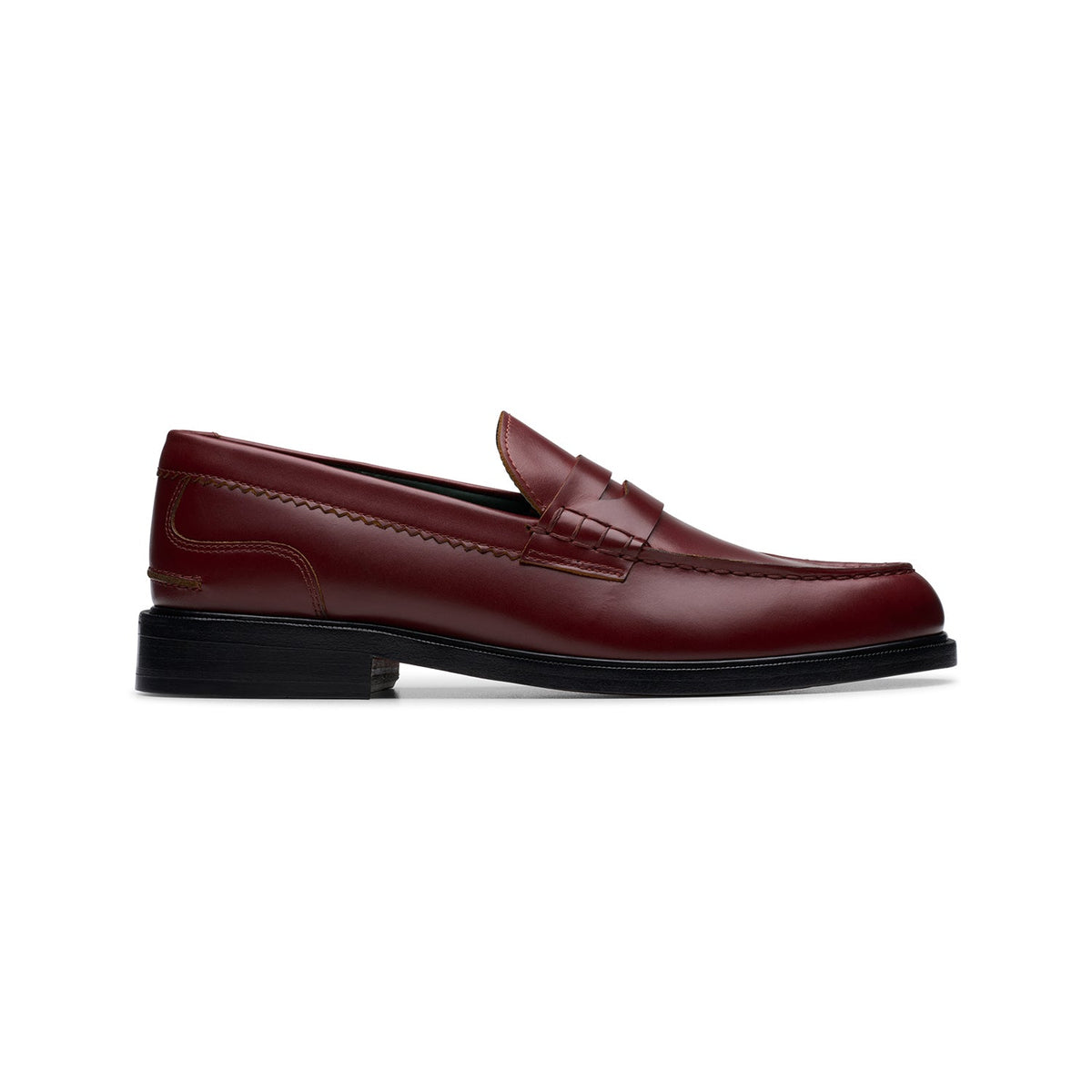 Clarks Men's Craft James Lo - Wine Leather