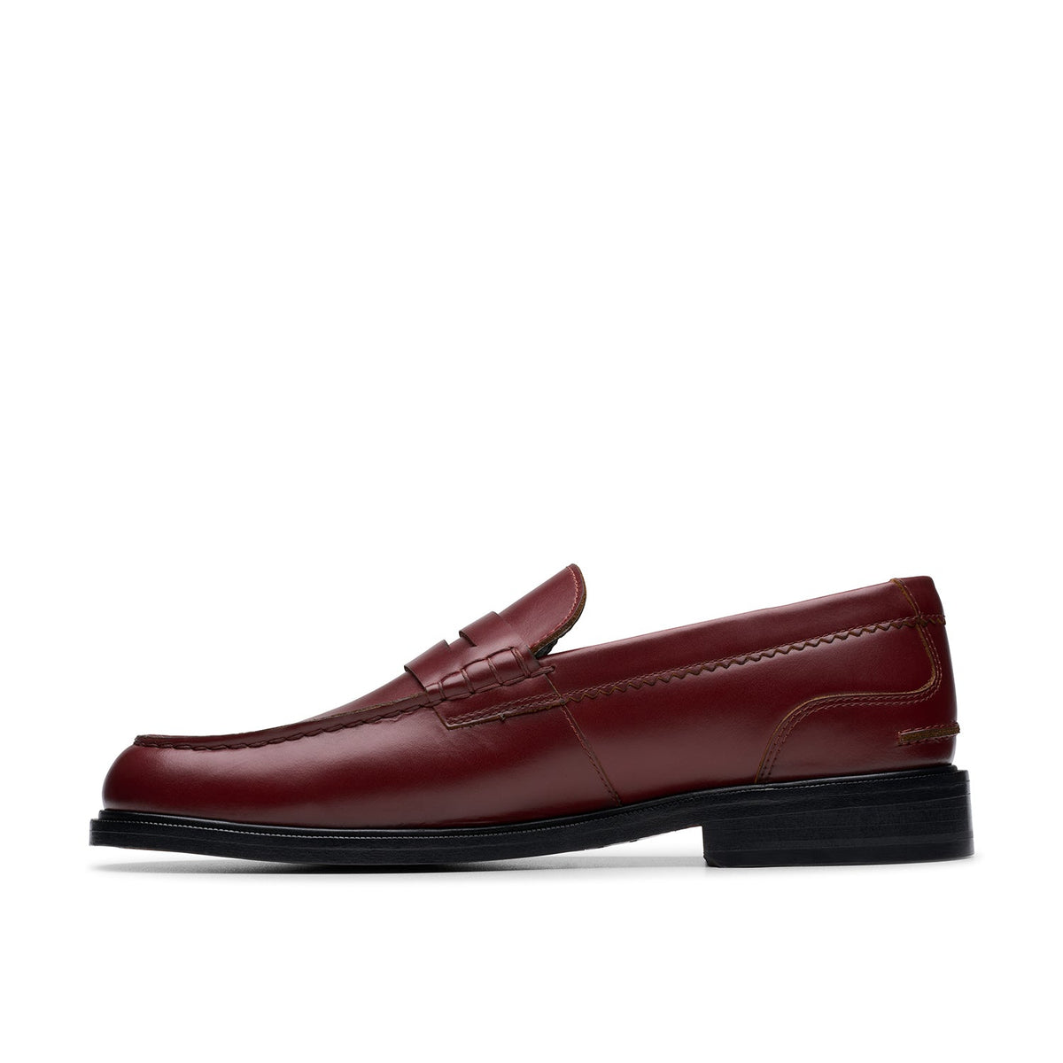Clarks Men's Craft James Lo - Wine Leather