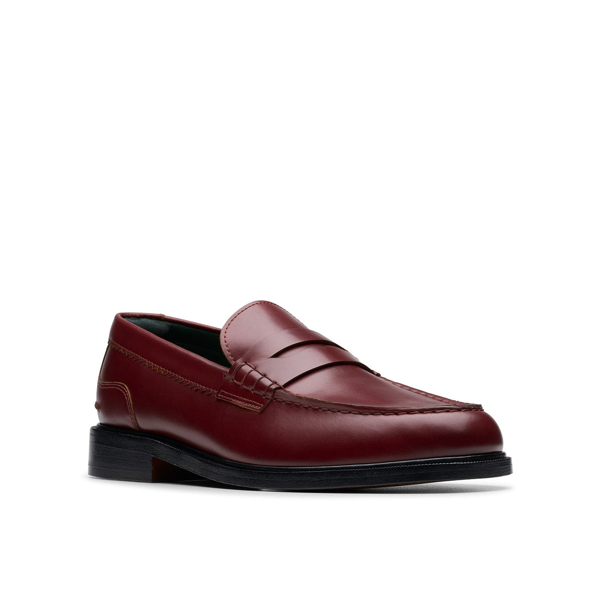 Clarks Men's Craft James Lo - Wine Leather