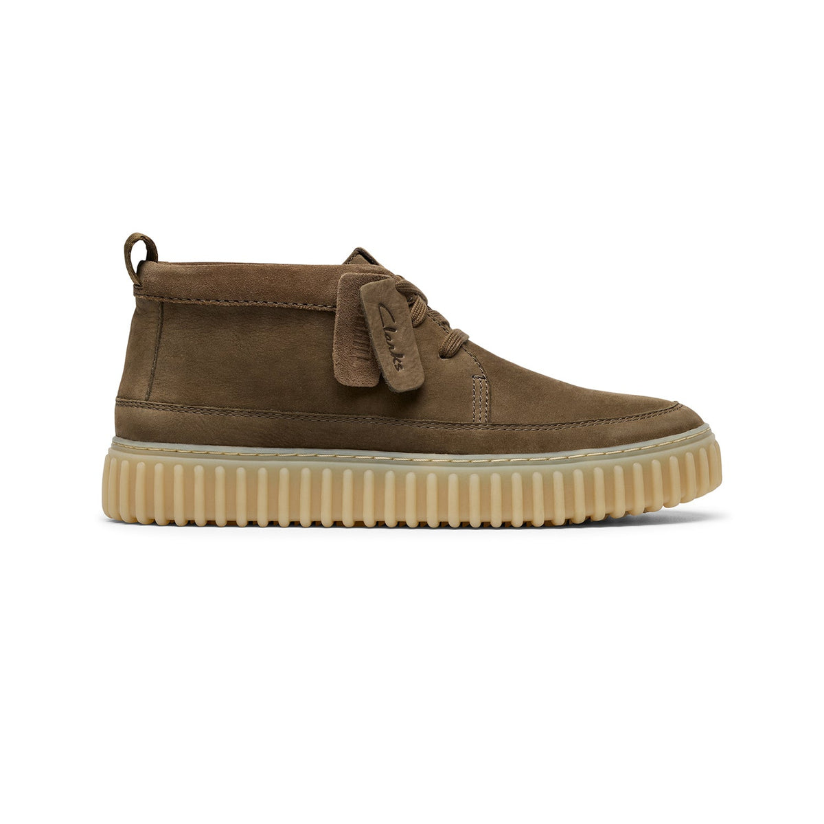 Torhill Lace Hi - Khaki Nubuck