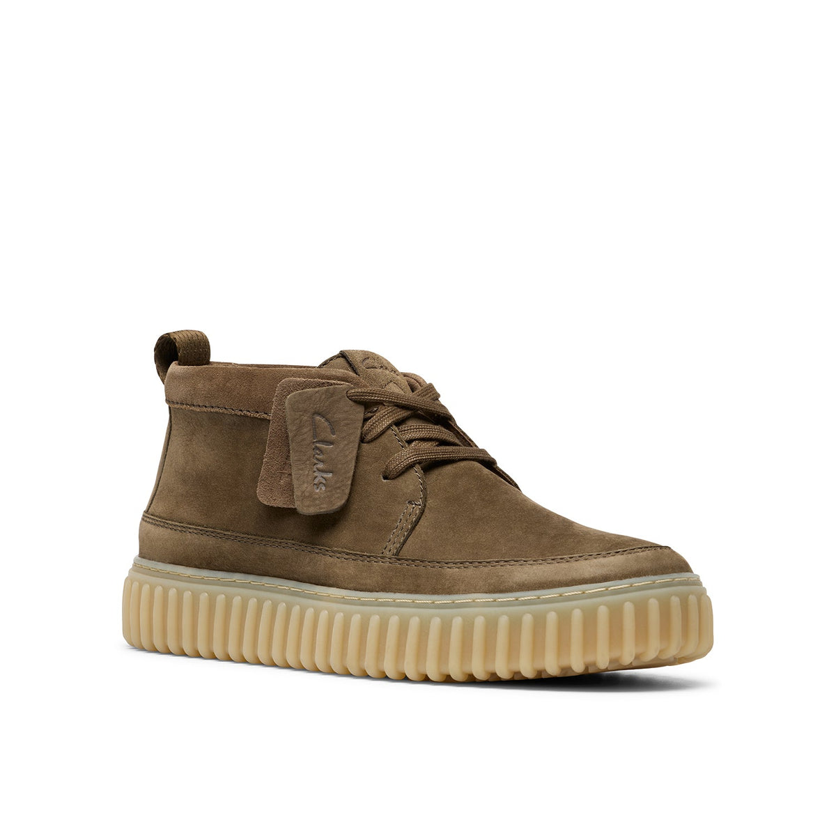 Torhill Lace Hi - Khaki Nubuck
