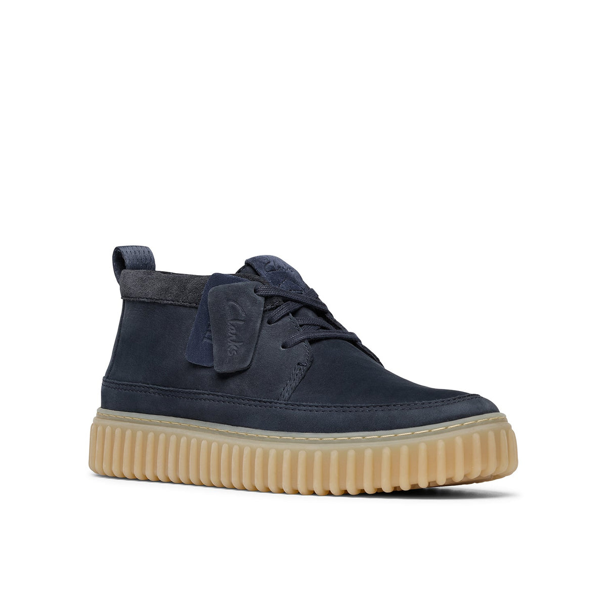 Clarks Men's Torhill Lace Hi - Navy Nubuck