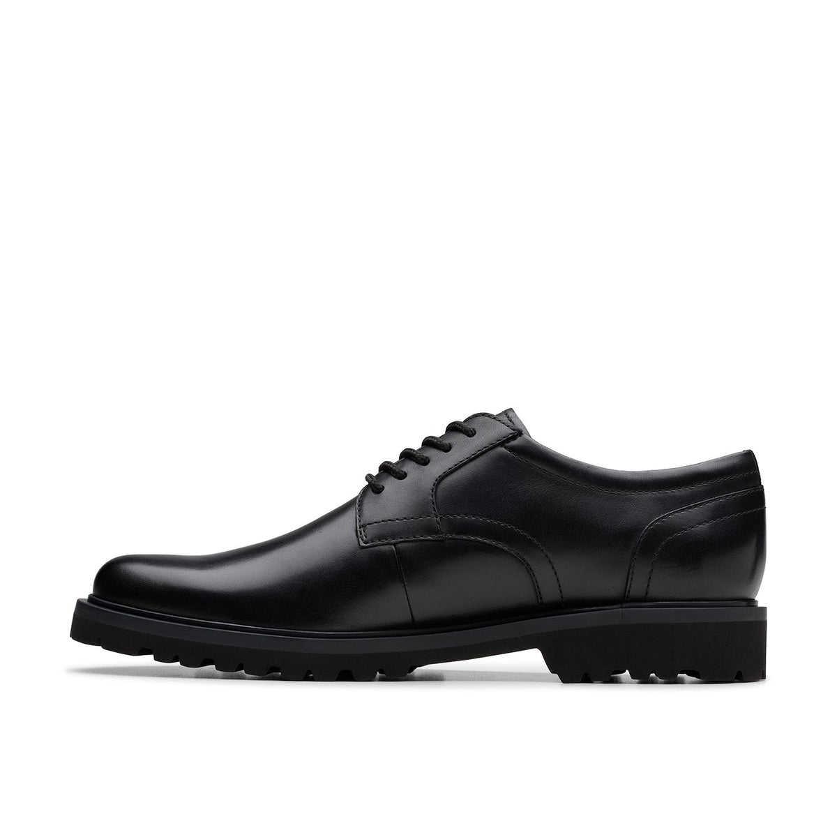 Berwick Lace - Black Leather