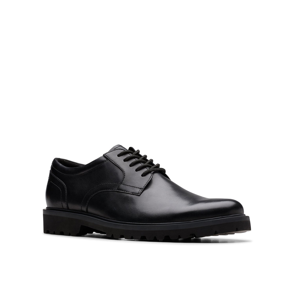 Berwick Lace - Black Leather