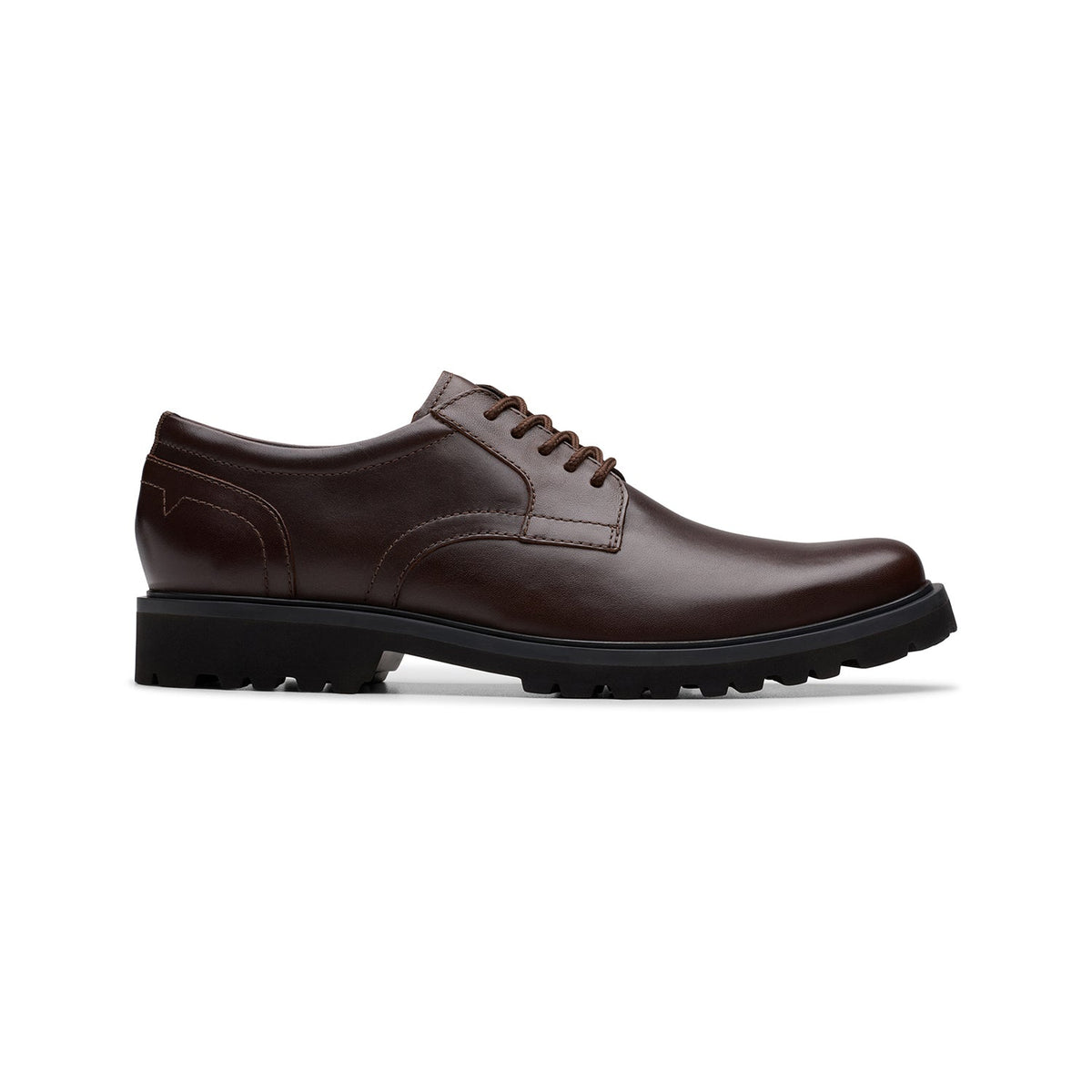 Clarks Men's Berwick Lace - Brown Leather