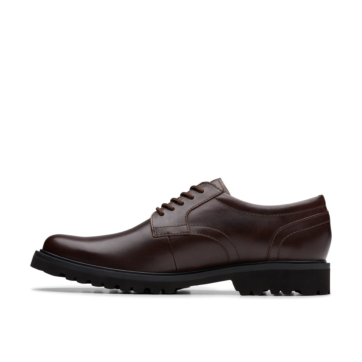 Clarks Men's Berwick Lace - Brown Leather
