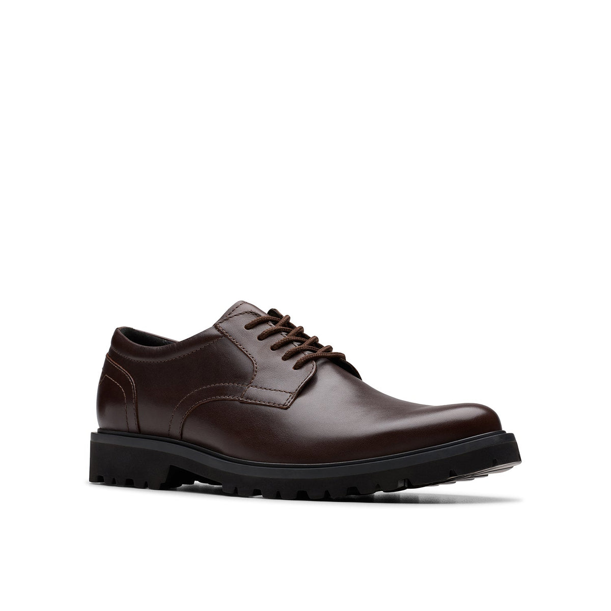 Clarks Men's Berwick Lace - Brown Leather