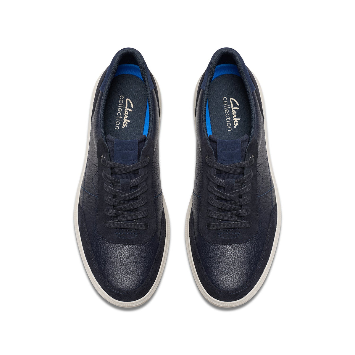 Clarks Men's Brodin Lo - Navy Leather