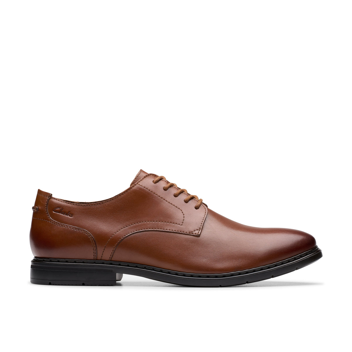 Clarks Men's Banbury Derby - Tan Leather