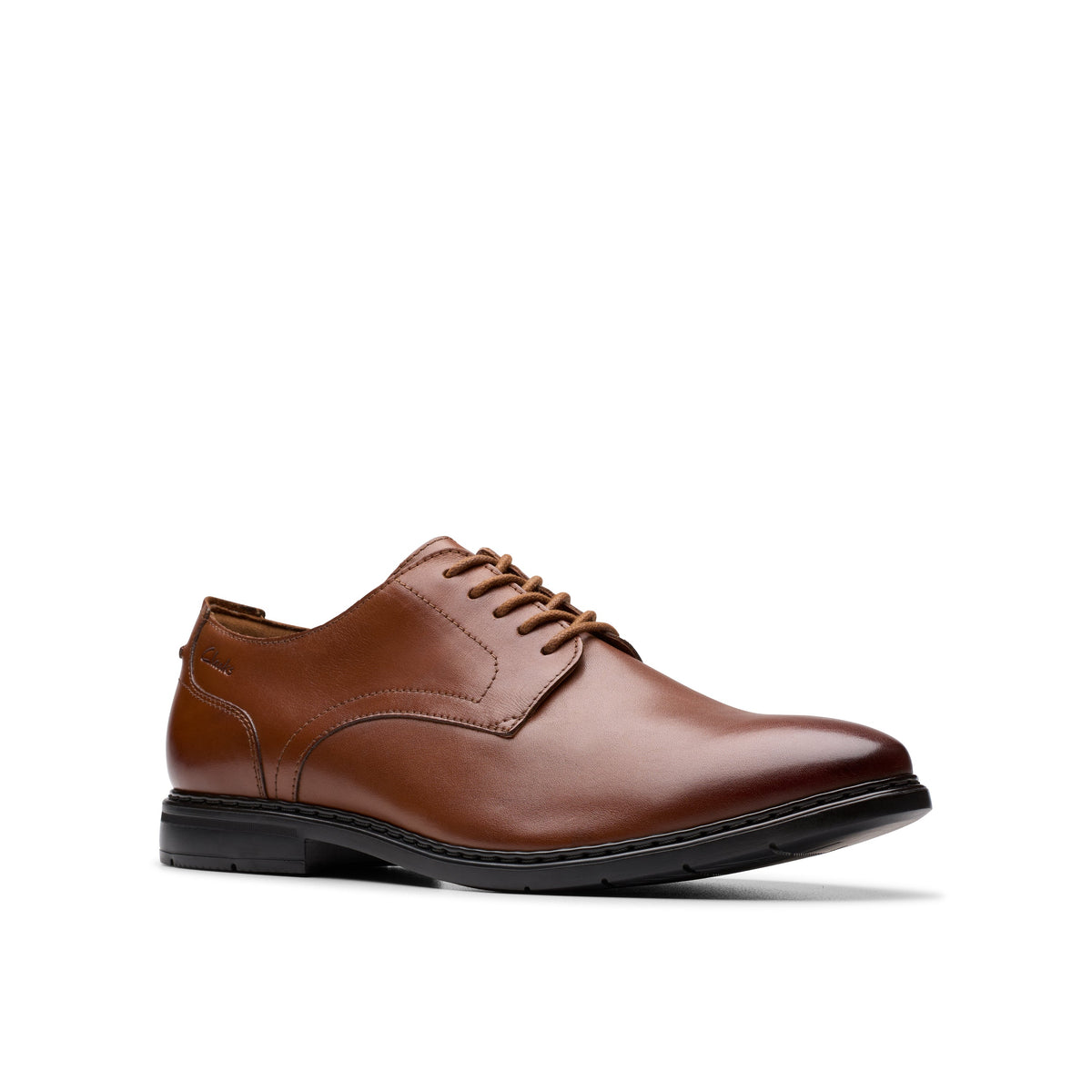 Clarks Men's Banbury Derby - Tan Leather