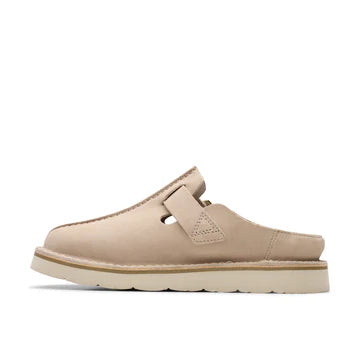 Clarks Solsbury Mule Sand Suede