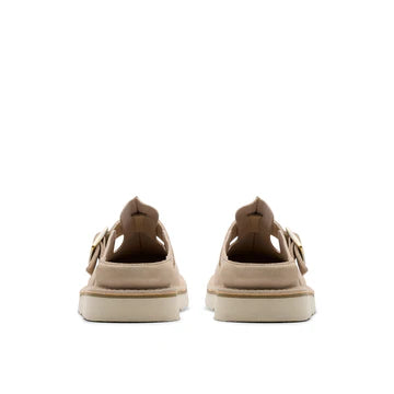 Clarks Solsbury Mule Sand Suede