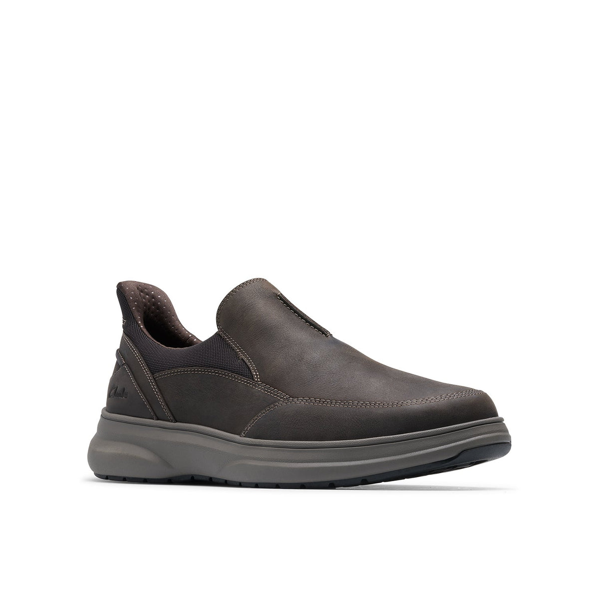 Clarks Men's Mullan Step - Dark Brown Leather