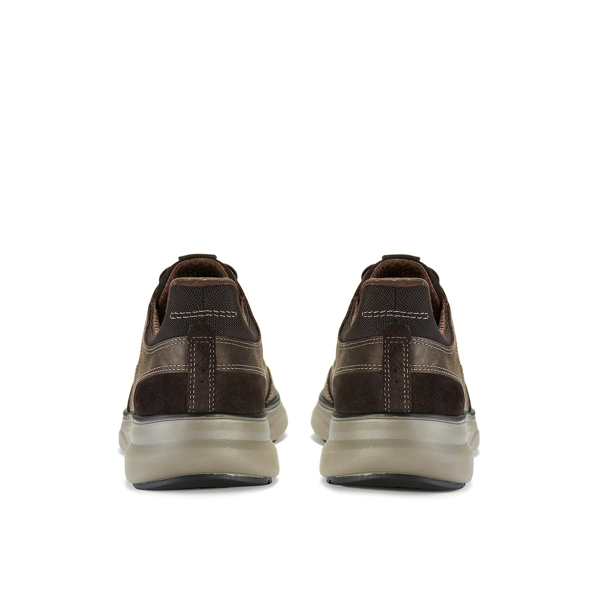 Clarks Men's Mullan Easy - Dark Brown Leather
