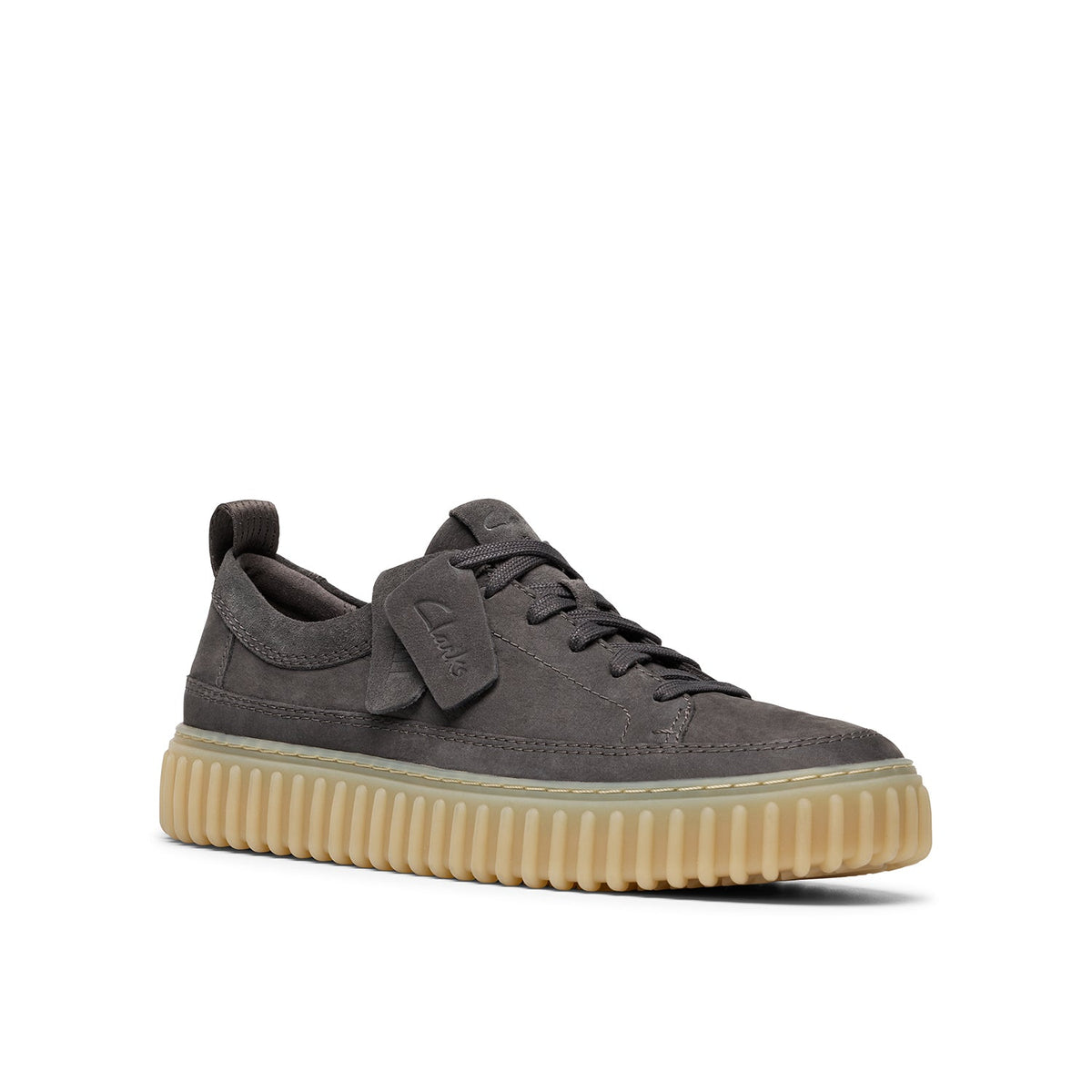 Clarks Men's Torhill Lace - Dark Grey Nubuck