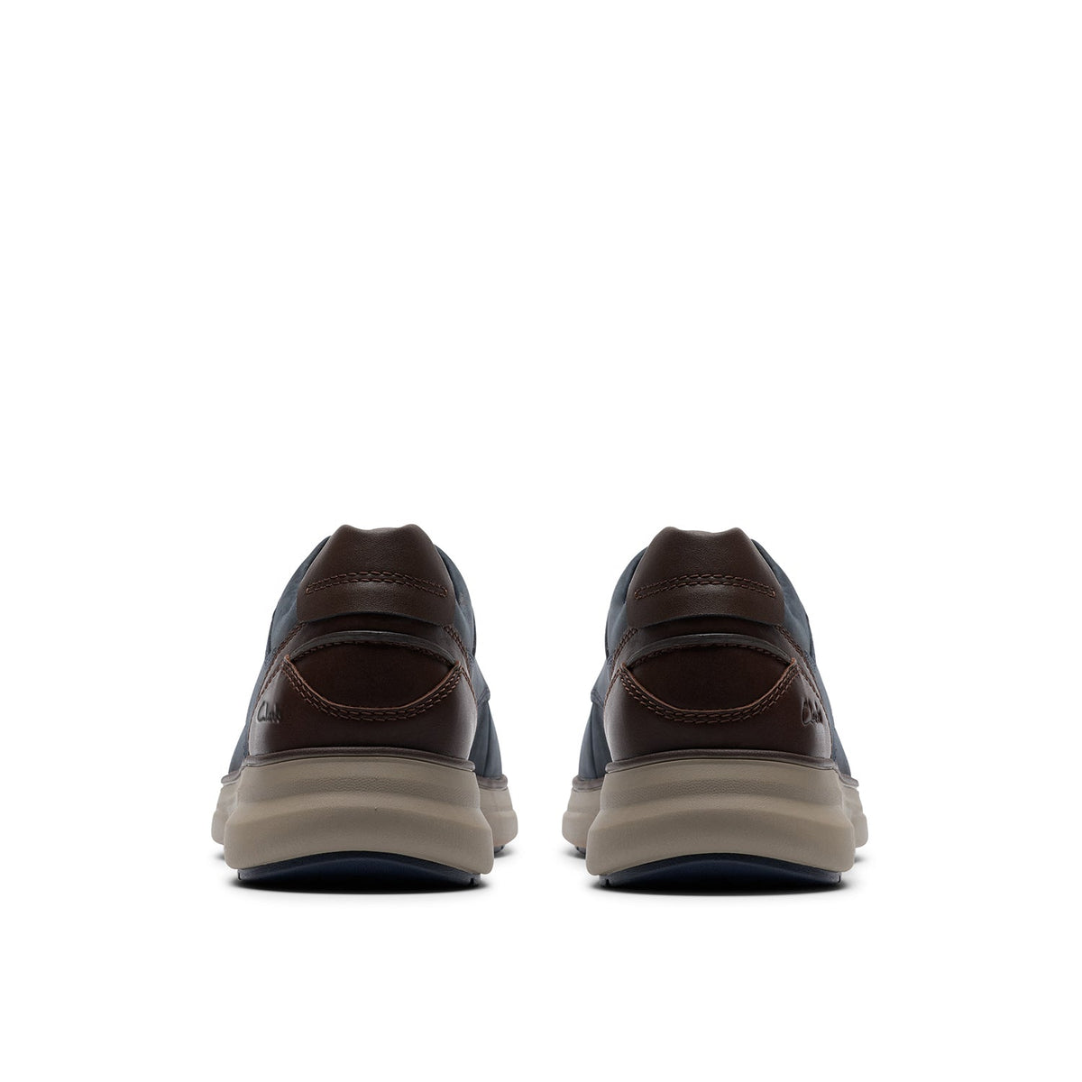Clarks Men's Mullan Moc - Navy Leather