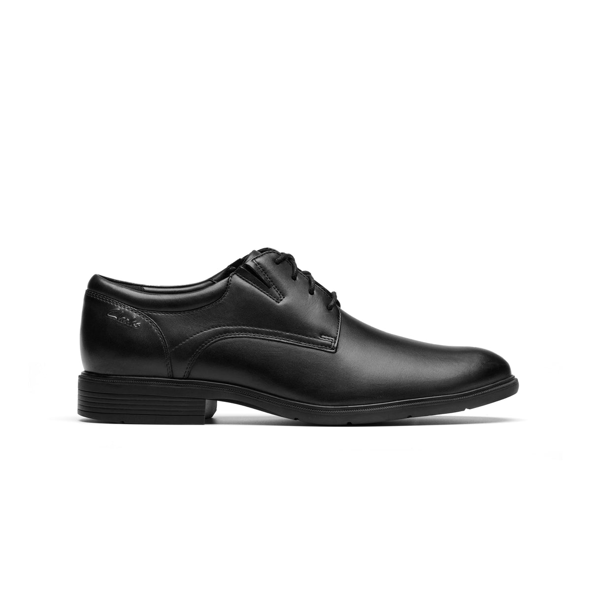 Clarks Men's Steadwell Lace - Black Leather