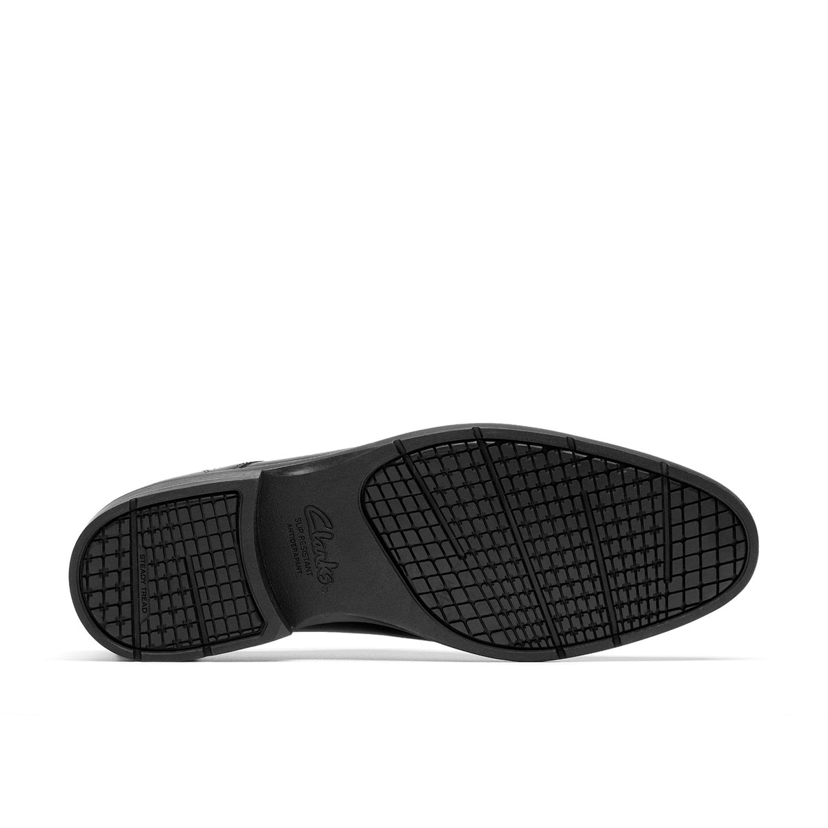 Clarks Men's Steadwell Lace - Black Leather
