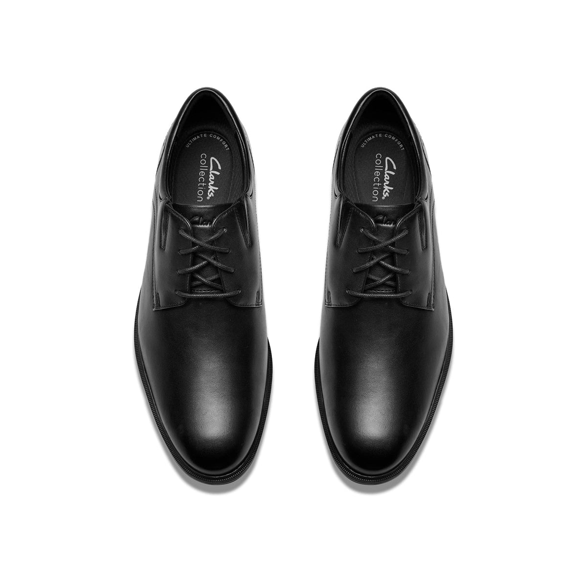 Clarks Men's Steadwell Lace - Black Leather