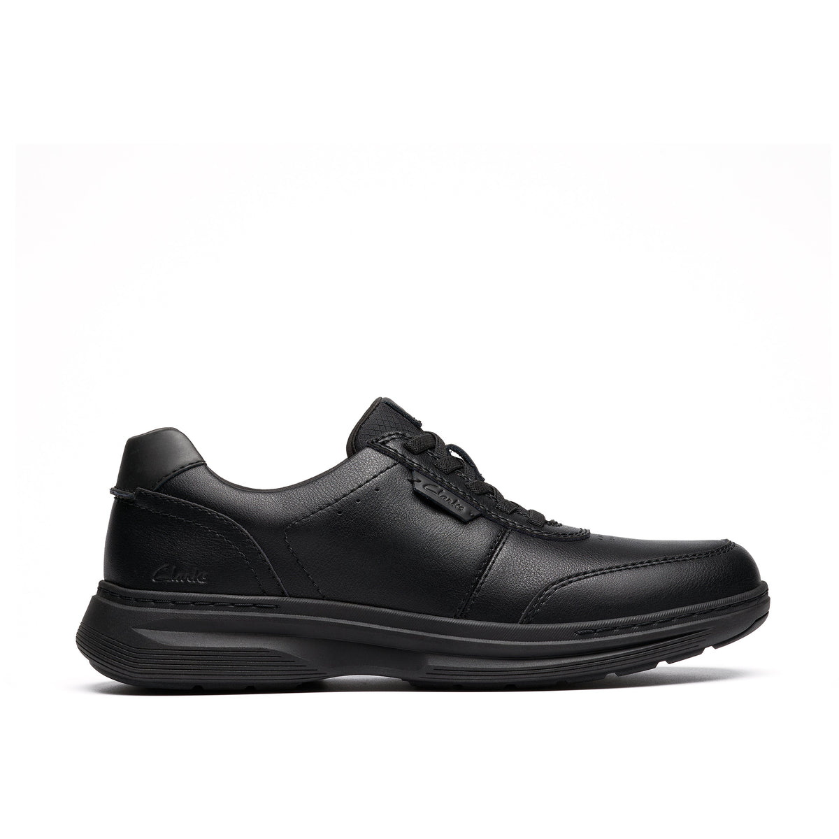 Clarks Men's Craftwell Lace - Black Leather
