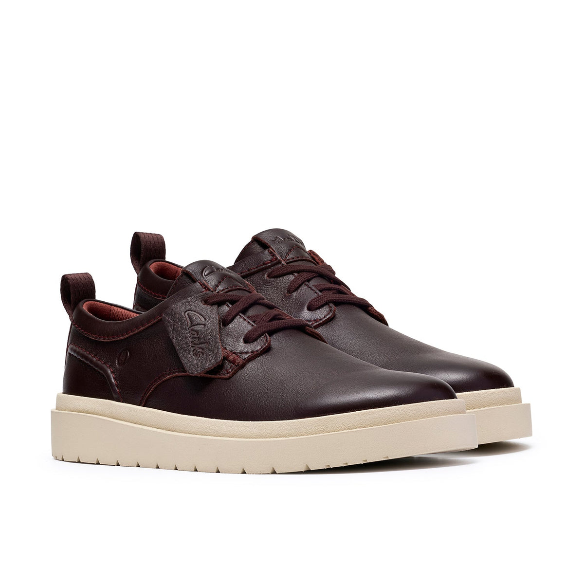 Clarks Men's Polden Lace - Brown Leather