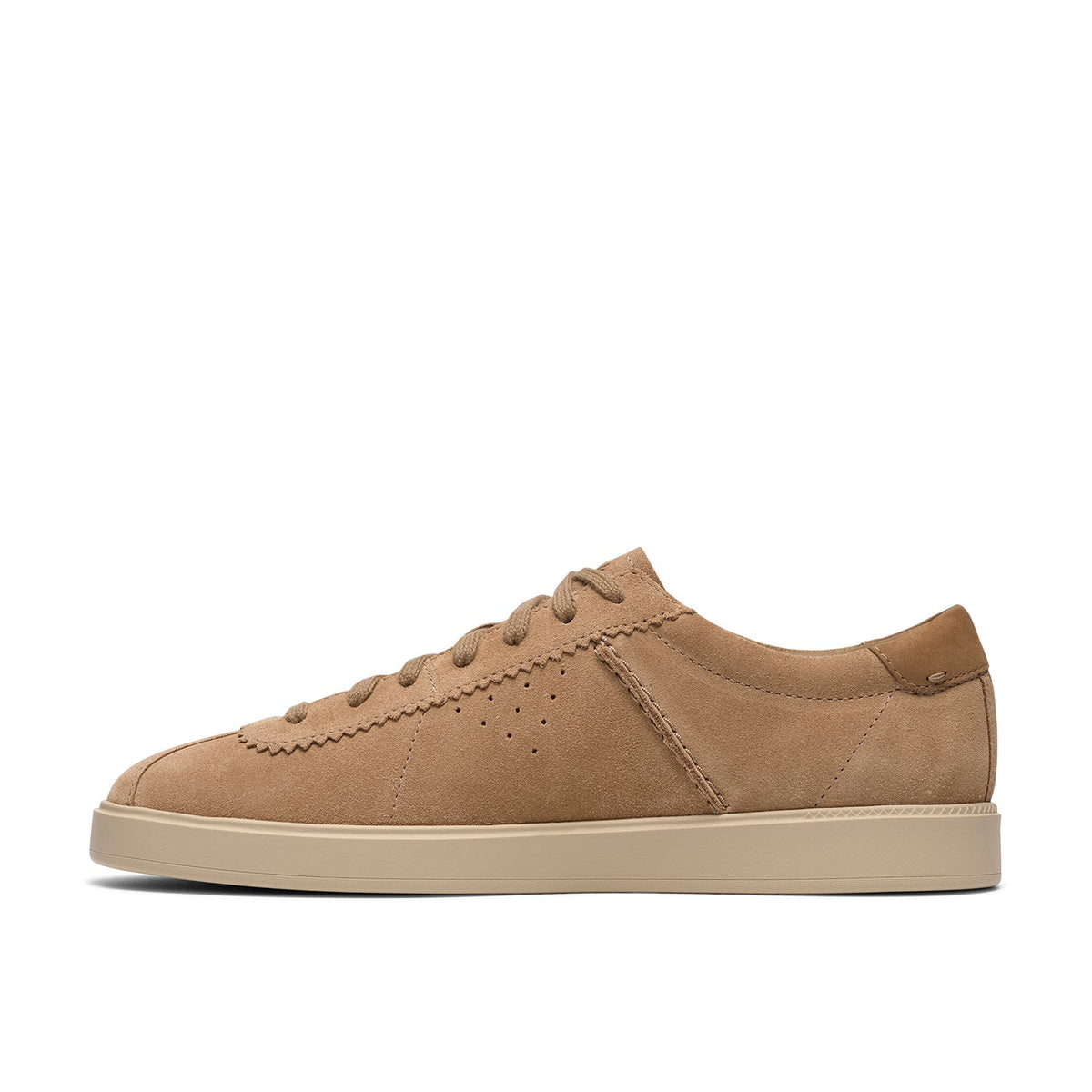 Clarks Men's Lockford Lace - Dark Sand Suede
