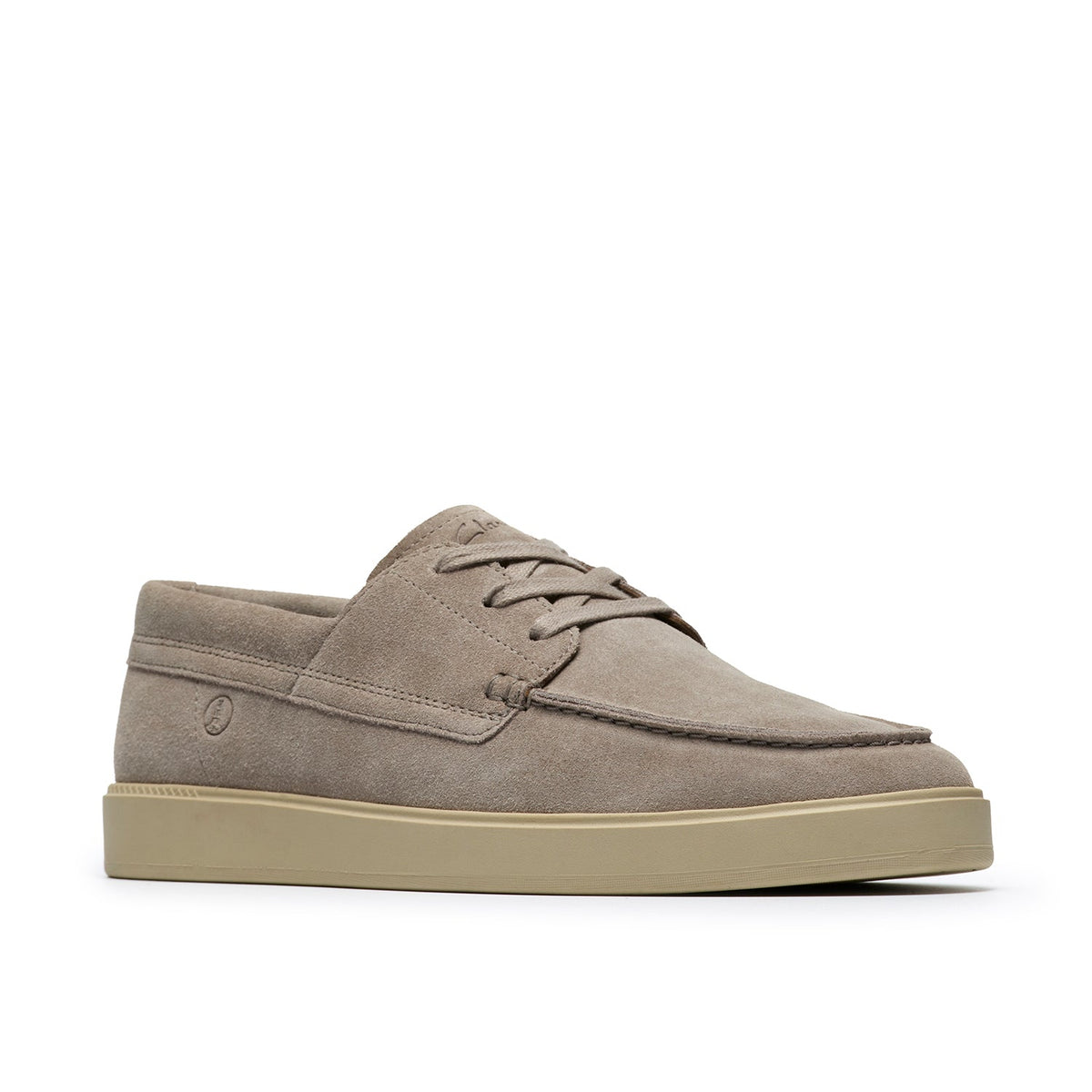 Clarks Men's Lockford Boat - Grey Suede