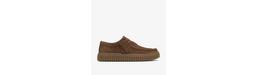 Clarks Torhill Lo Cola Suede Lace Up Casual Shoes