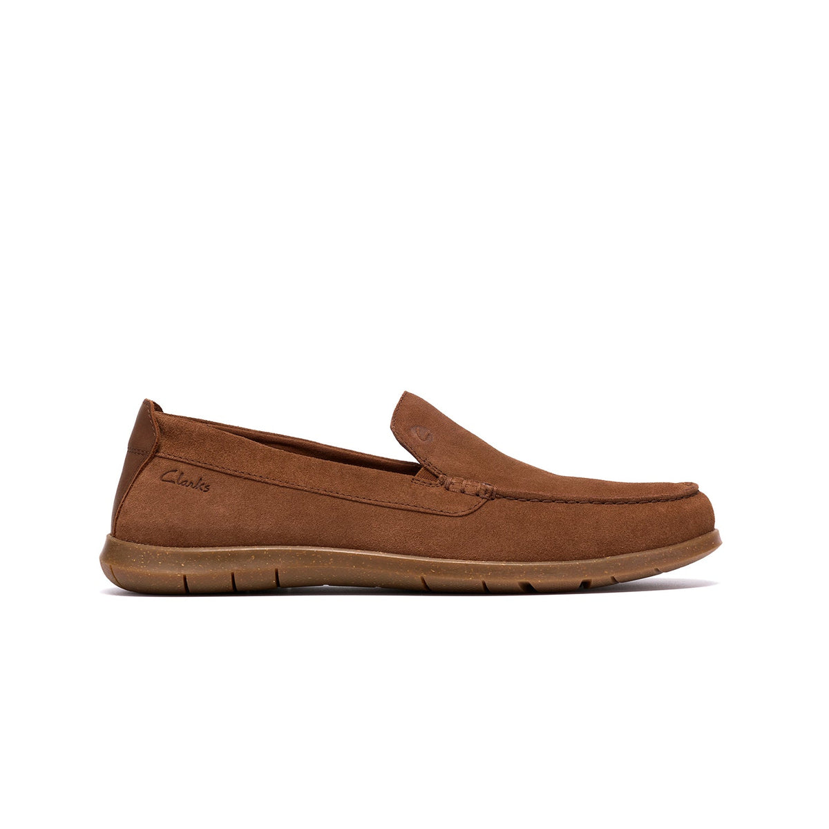 Clarks Men's Flexway Step - Cola Suede