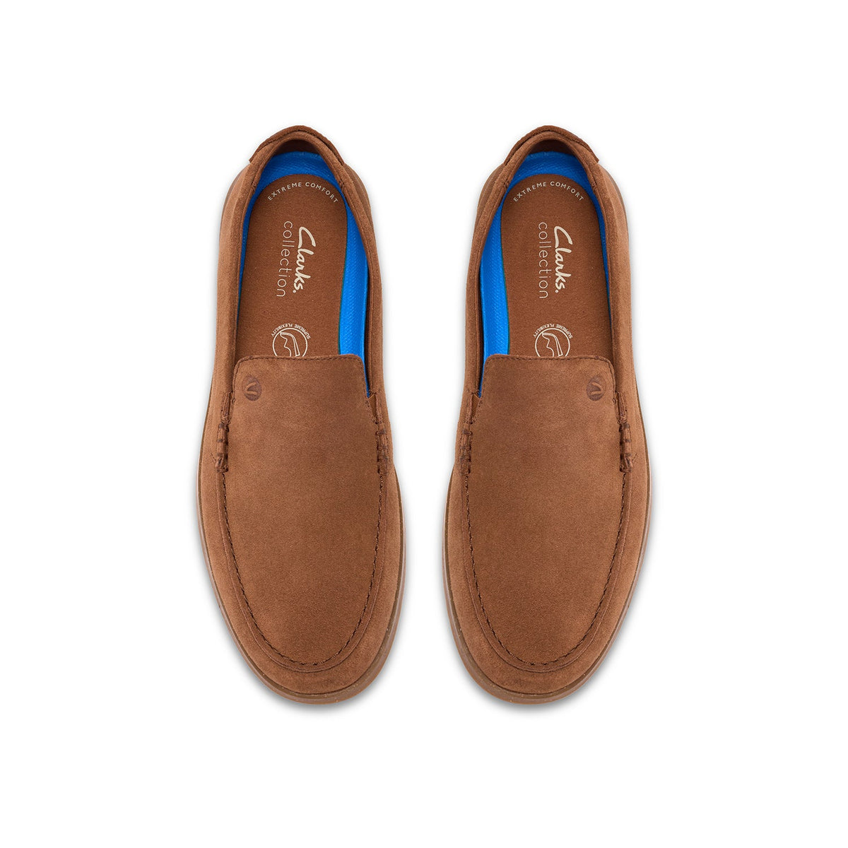 Clarks Men's Flexway Step - Cola Suede