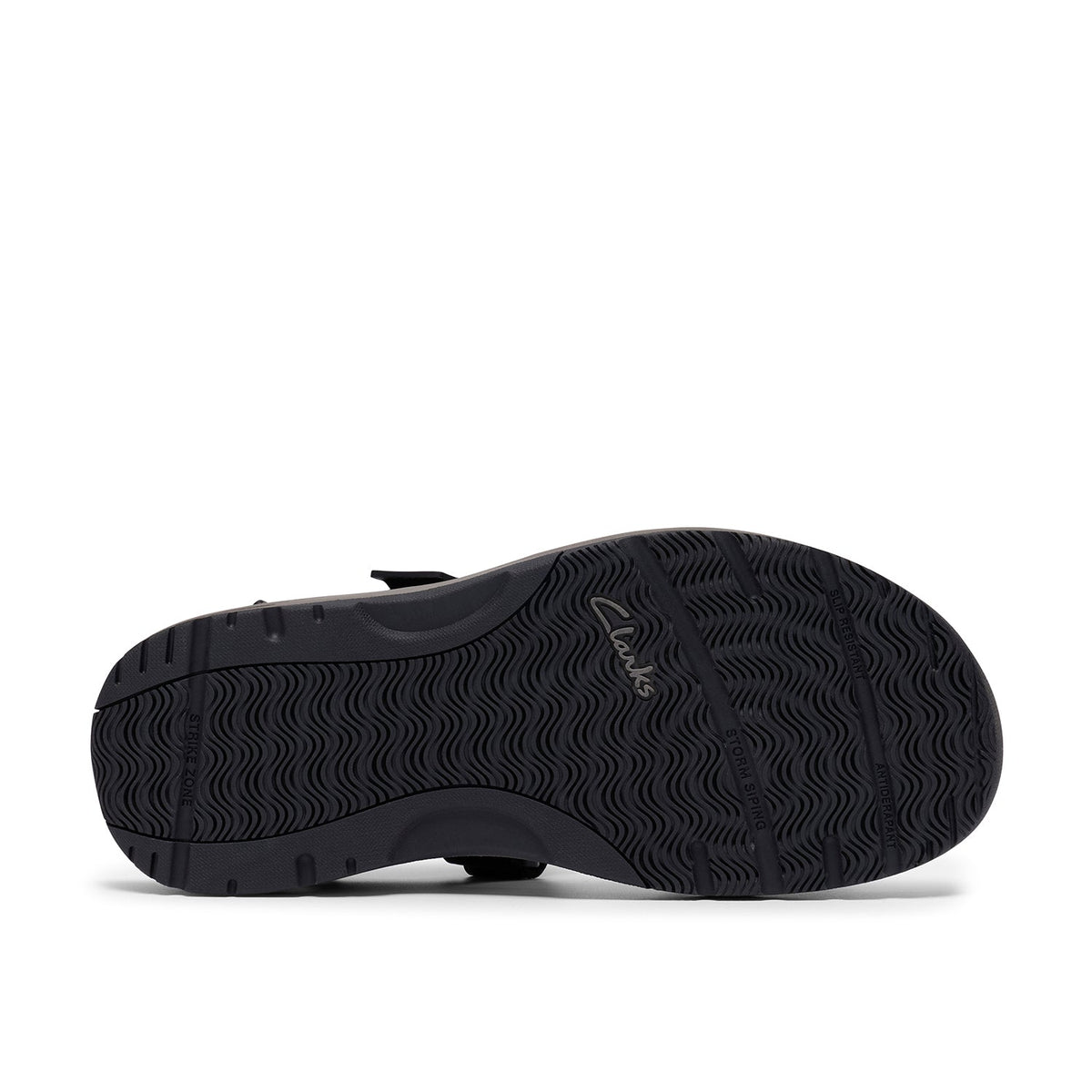 Clarks Guideview Trek Men's Shoes - Black Leather