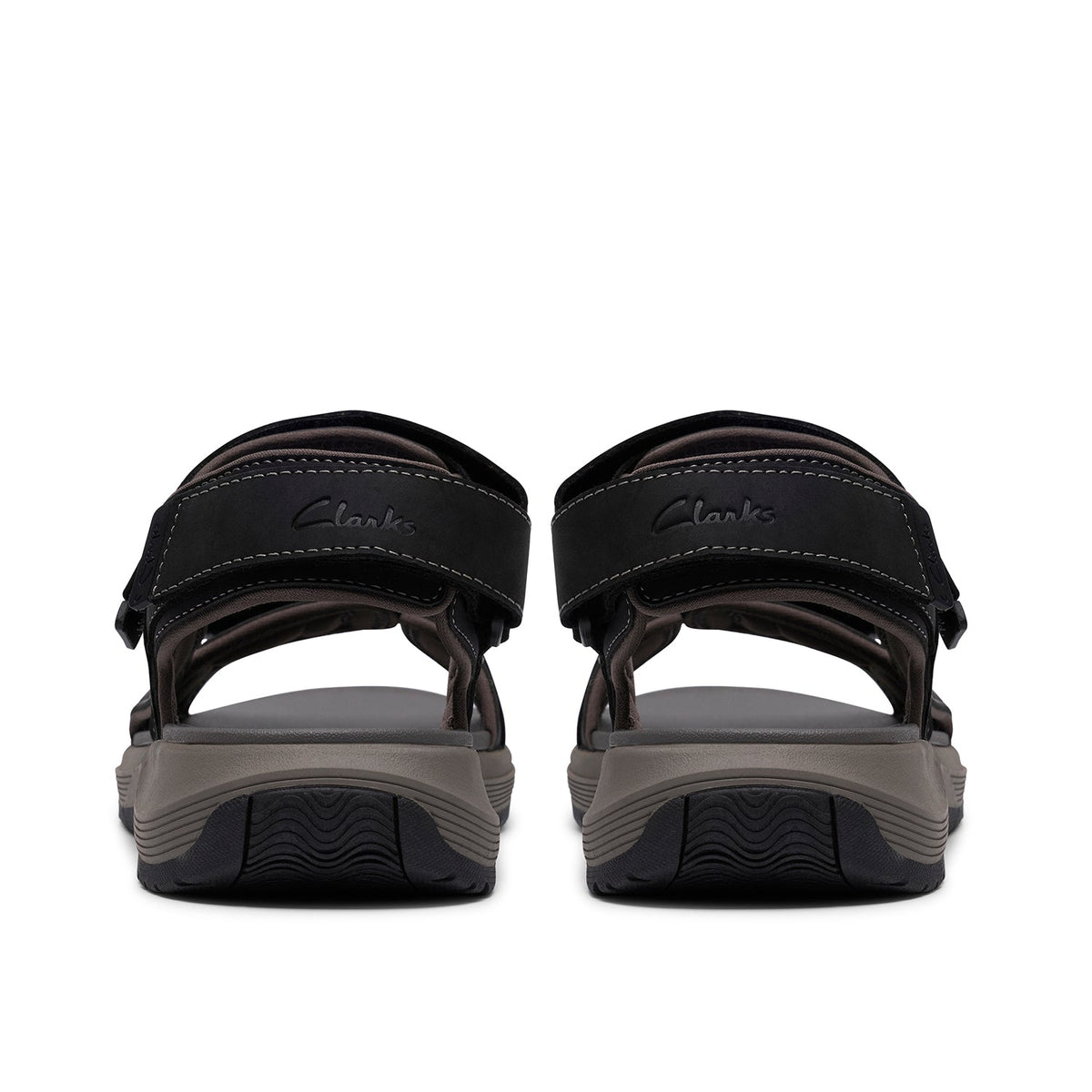 Clarks Guideview Trek Men's Shoes - Black Leather