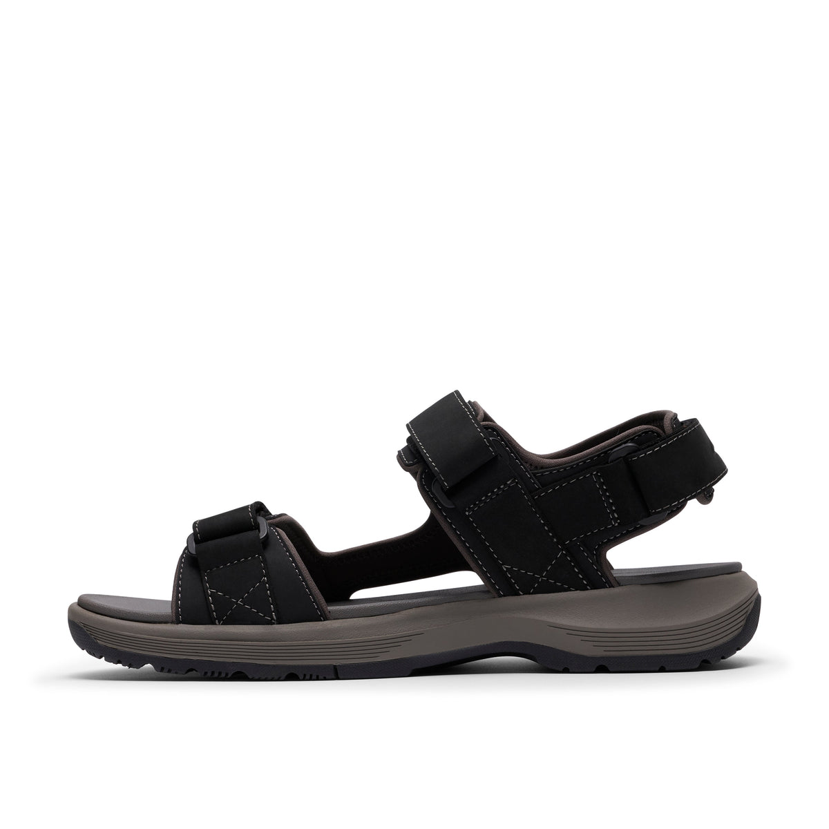 Clarks Guideview Trek Men's Shoes - Black Leather