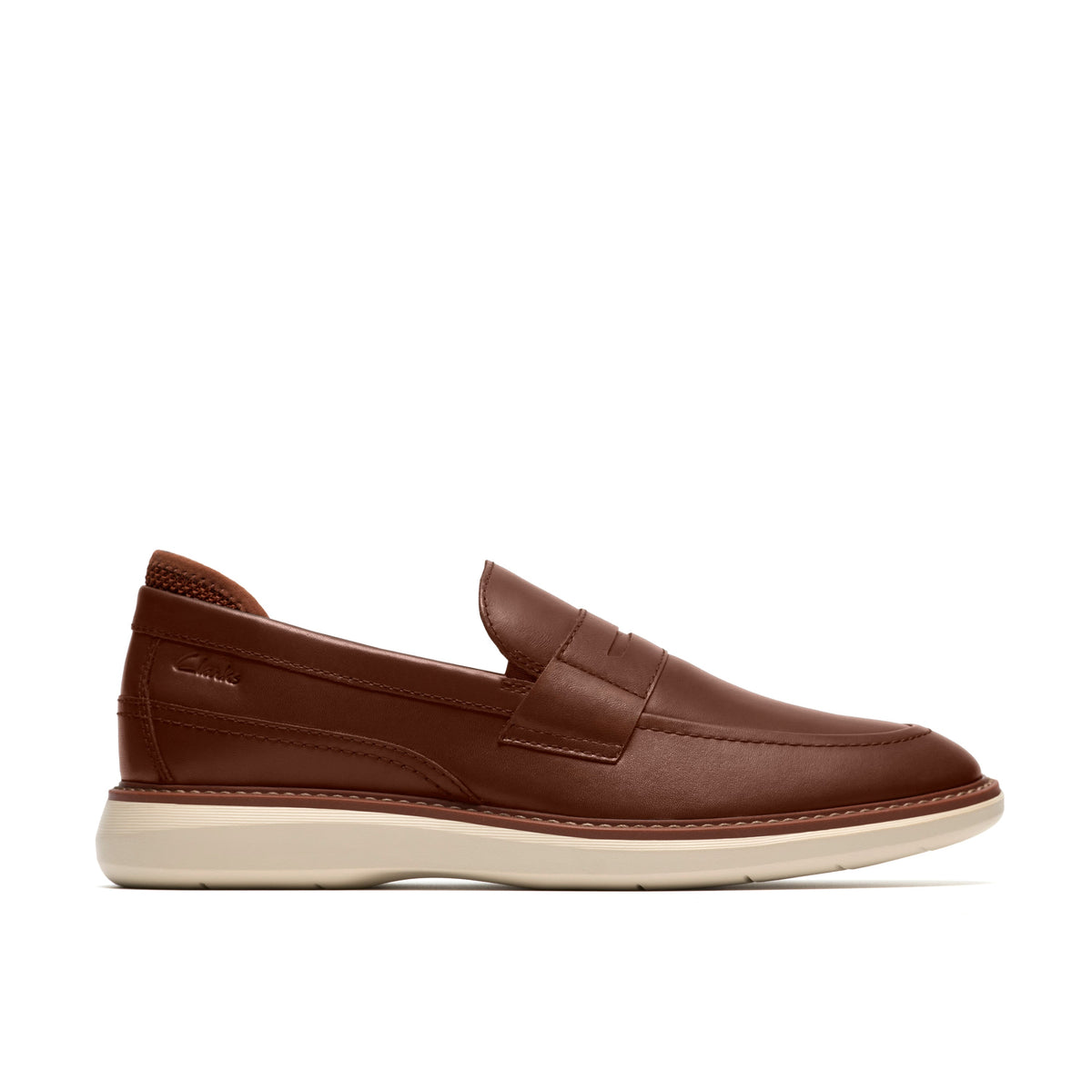 Clarks Men's Brantin Loafer - Tan Leather
