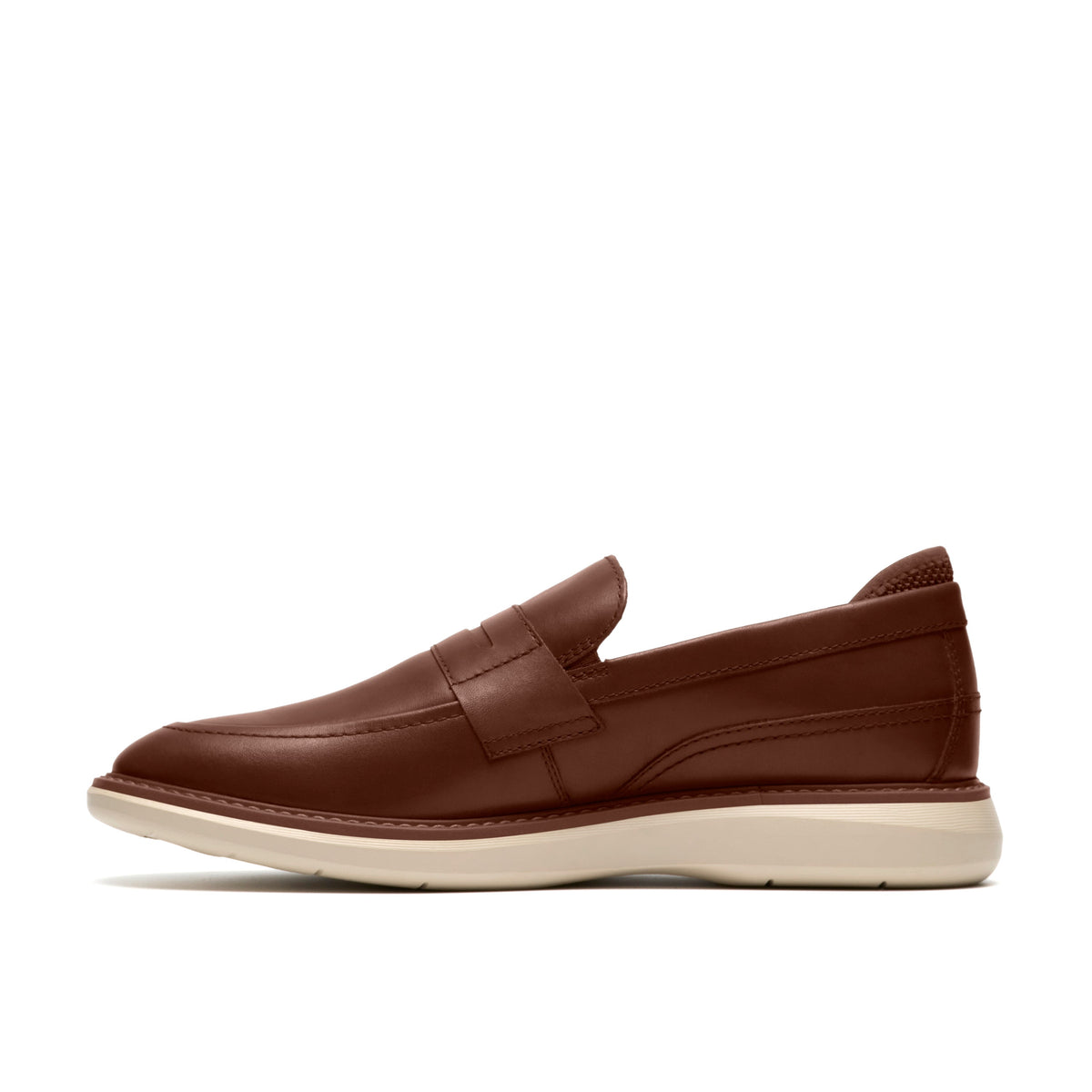 Clarks Men's Brantin Loafer - Tan Leather