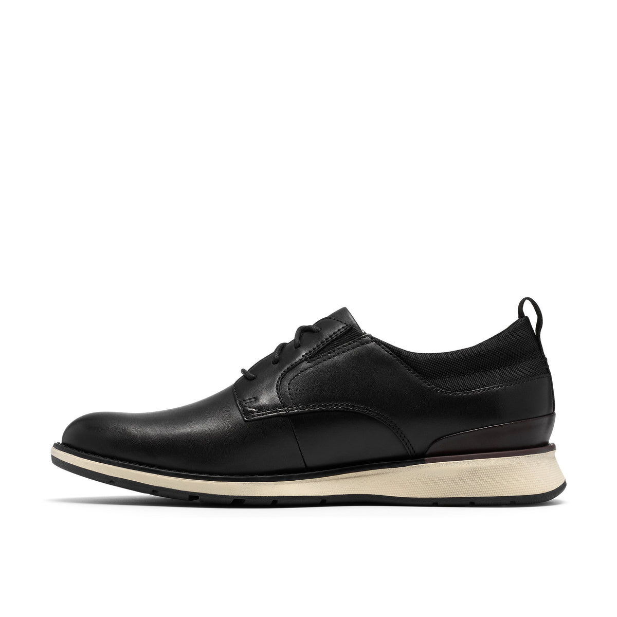 Clarks FlexHybrid Men's Shoes - Black Leather