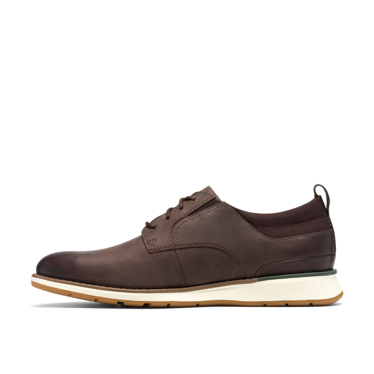 Clarks FlexHybrid Men's Shoes - Dark Brown Leather