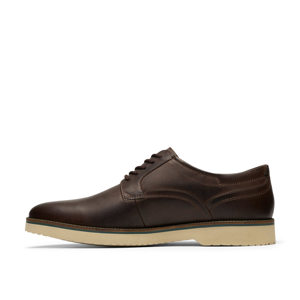 Clarks Tahoe Lace Men's Shoes - Brown Leather