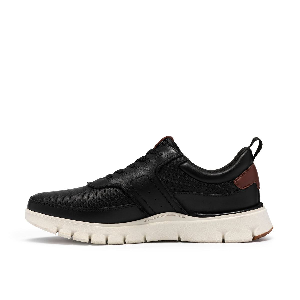 Clarks Step365 Style Men's Shoes - Black Leather